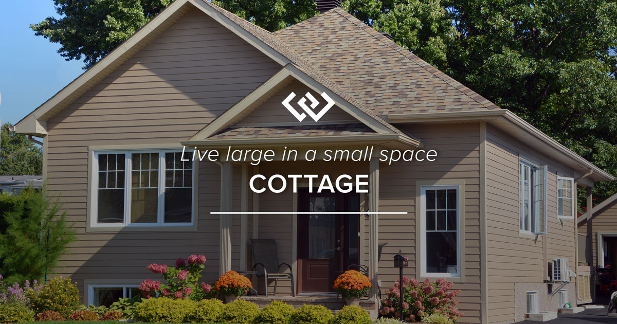 A home built in Cottage architecture style