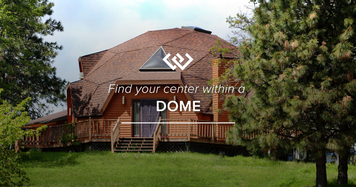 A home built in Dome architecture style