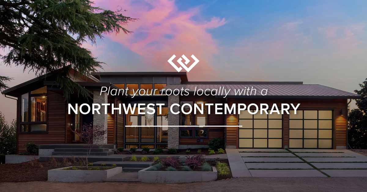 A home built in Northwest Contemporary architecture style